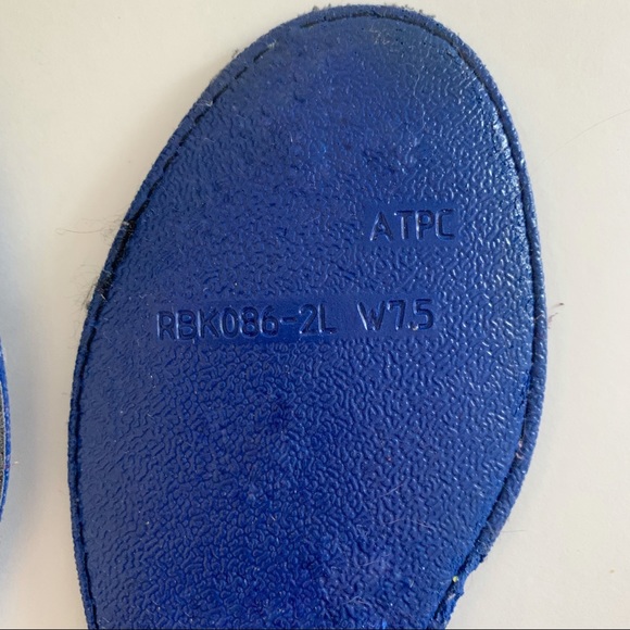 •REEBOK• ZPrint Her Mtm Size 7.5 Coal/White - Picture 12 of 13